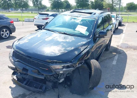 2021 Dodge Durango Gt Plus Awd из США, поврежденный, VIN 1C4RDJDG2MC574449